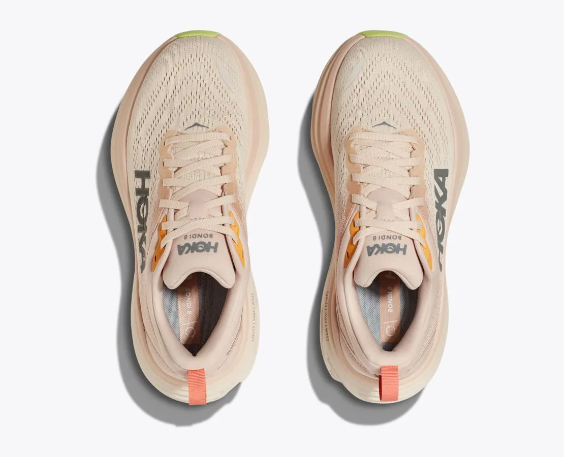 HOKA ONE ONE BONDI 8 - CREAM & VANILLA - 1127952CMV