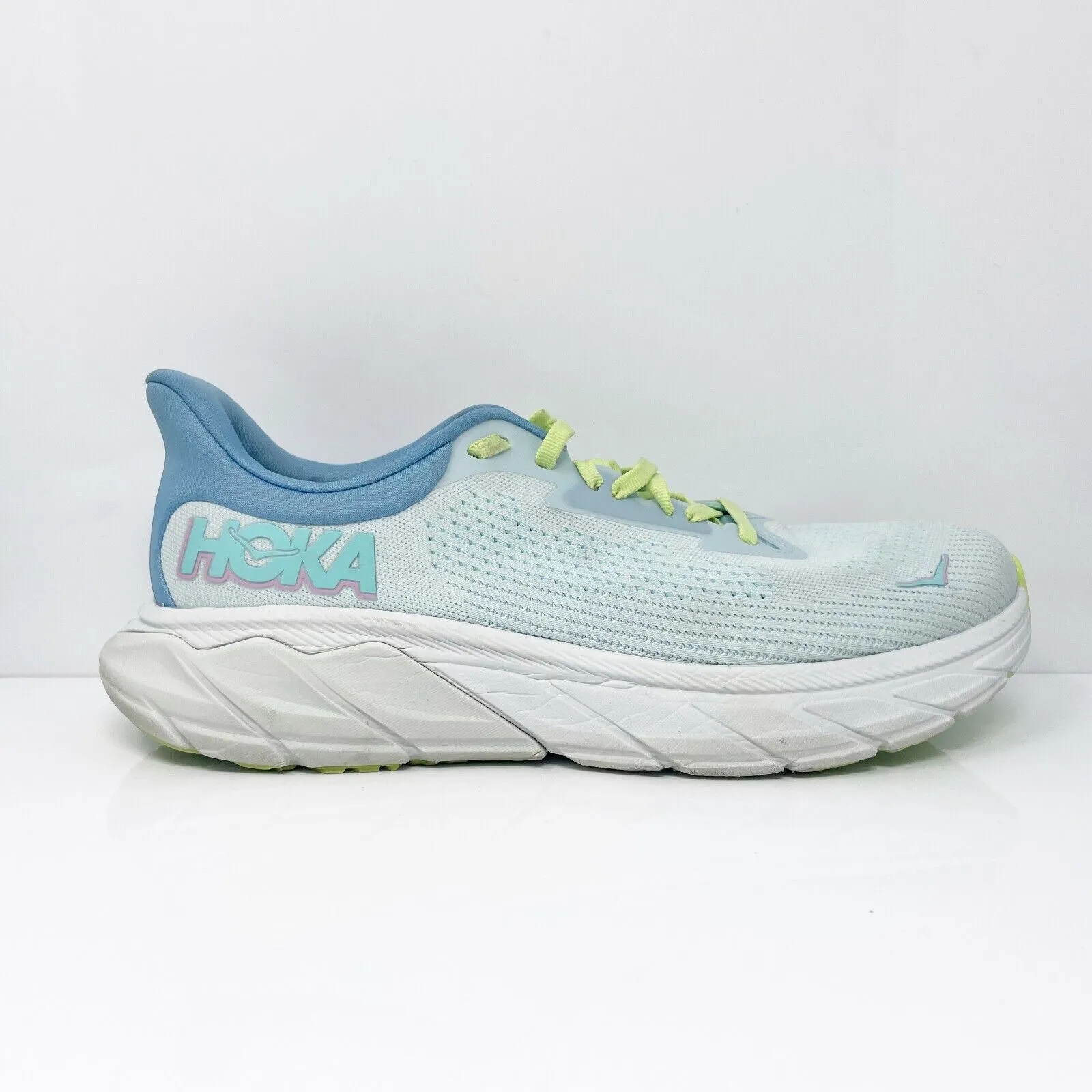 Hoka One One Womens Arahi 7 1147890 ISK Blue Running Shoes Sneakers Size 9 D