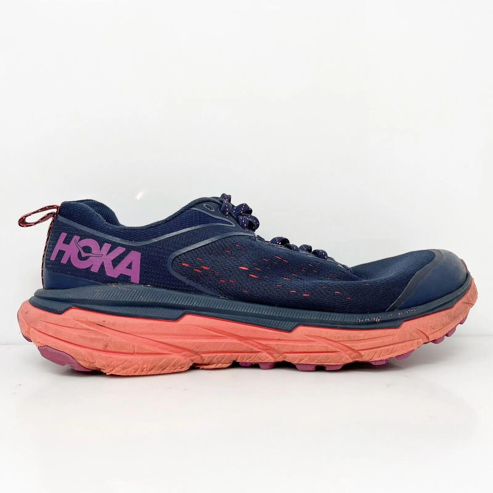 Hoka One One Womens Challenger ATR 6 1106512 Blue Running Shoes Sneakers Sz 8 D