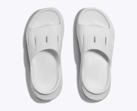 Hoka Ora Recovery Slide 3 White White Unisex