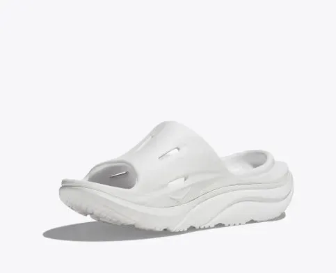 Hoka Ora Recovery Slide 3 White White Unisex