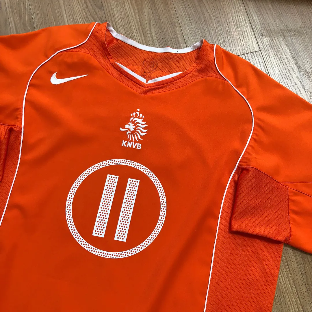 Holland/Netherlands Robben 11 Original Home Football Shirt 2004/2006 Nike Large