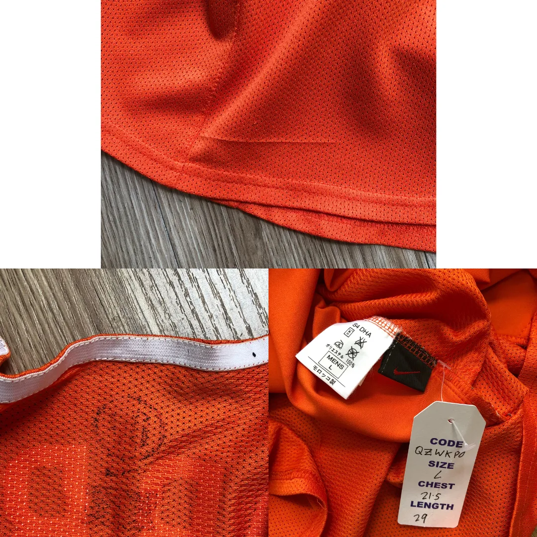 Holland/Netherlands Robben 11 Original Home Football Shirt 2004/2006 Nike Large