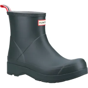 Hunter Original Play Short Wellington Boots Moss