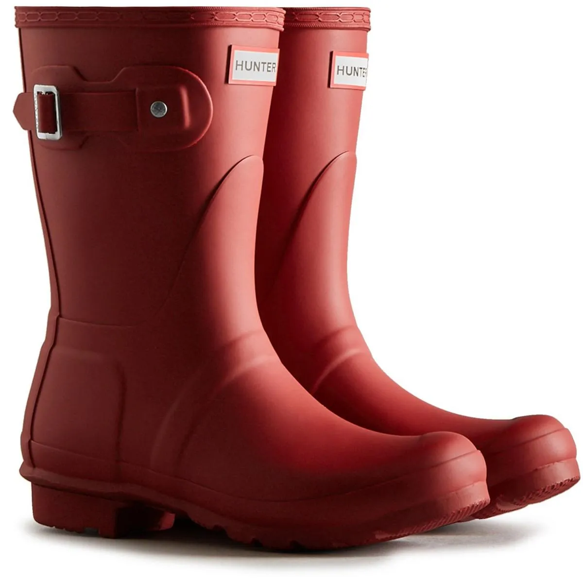 Hunter Original Short Wellington Boots RED