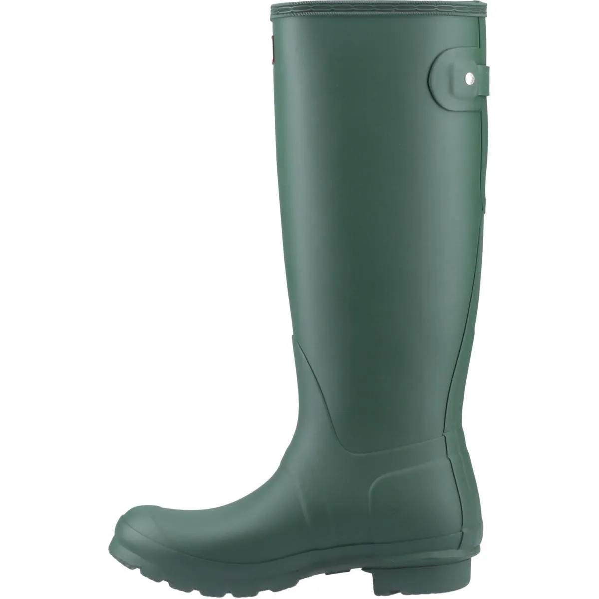 Hunter Original Tall Back Adjustable Wellington Boots Green