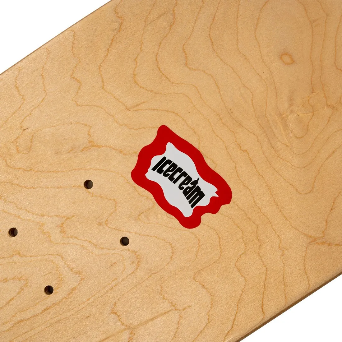 Ice Cream Hand Rinse  Skateboard Deck (red)