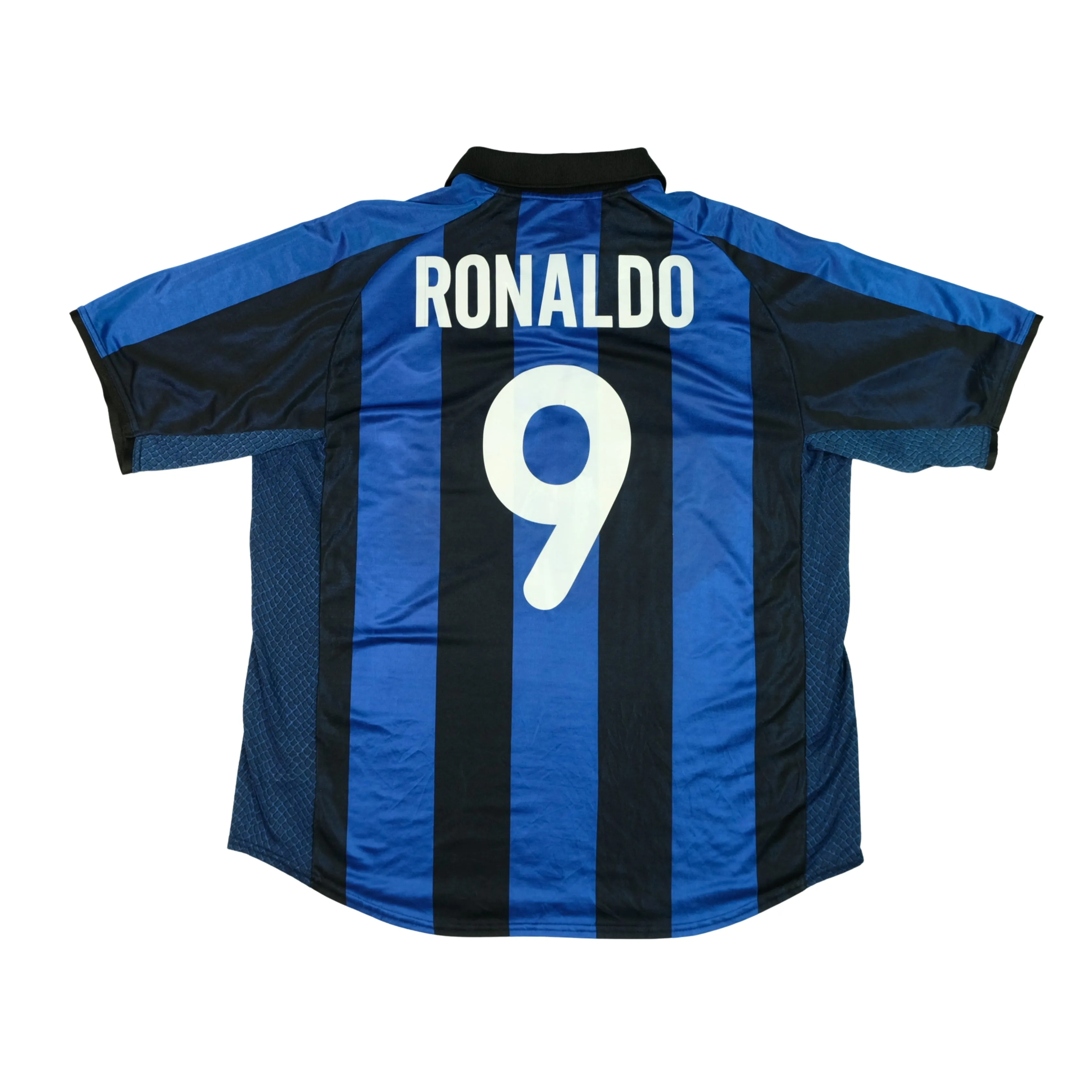 Inter Milan Italy Ronaldo 9 Nike Original 2001/2002 Home Football Shirt Large/XL