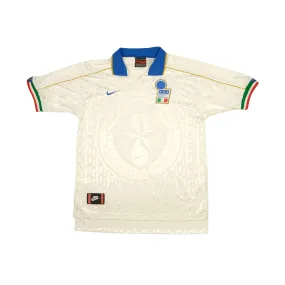 Italy 1995 Nike Original Away Football Shirt Medium/Large