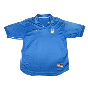 Italy 1997/1998 Nike Original Home Football Shirt Large