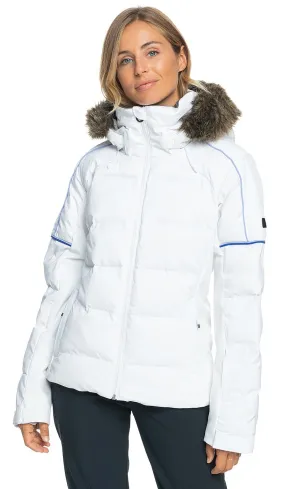 jacket Roxy Snowblizzard - WBB0/Bright White - women´s