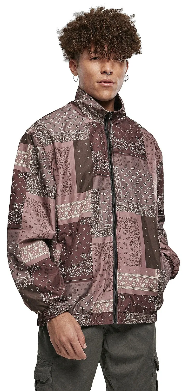 jacket Urban Classics 90´s Track/TB4471 - Bandana Aop - men´s
