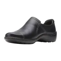 JCPenney Clarks Womens Cora Poppy Slip-On Shoe