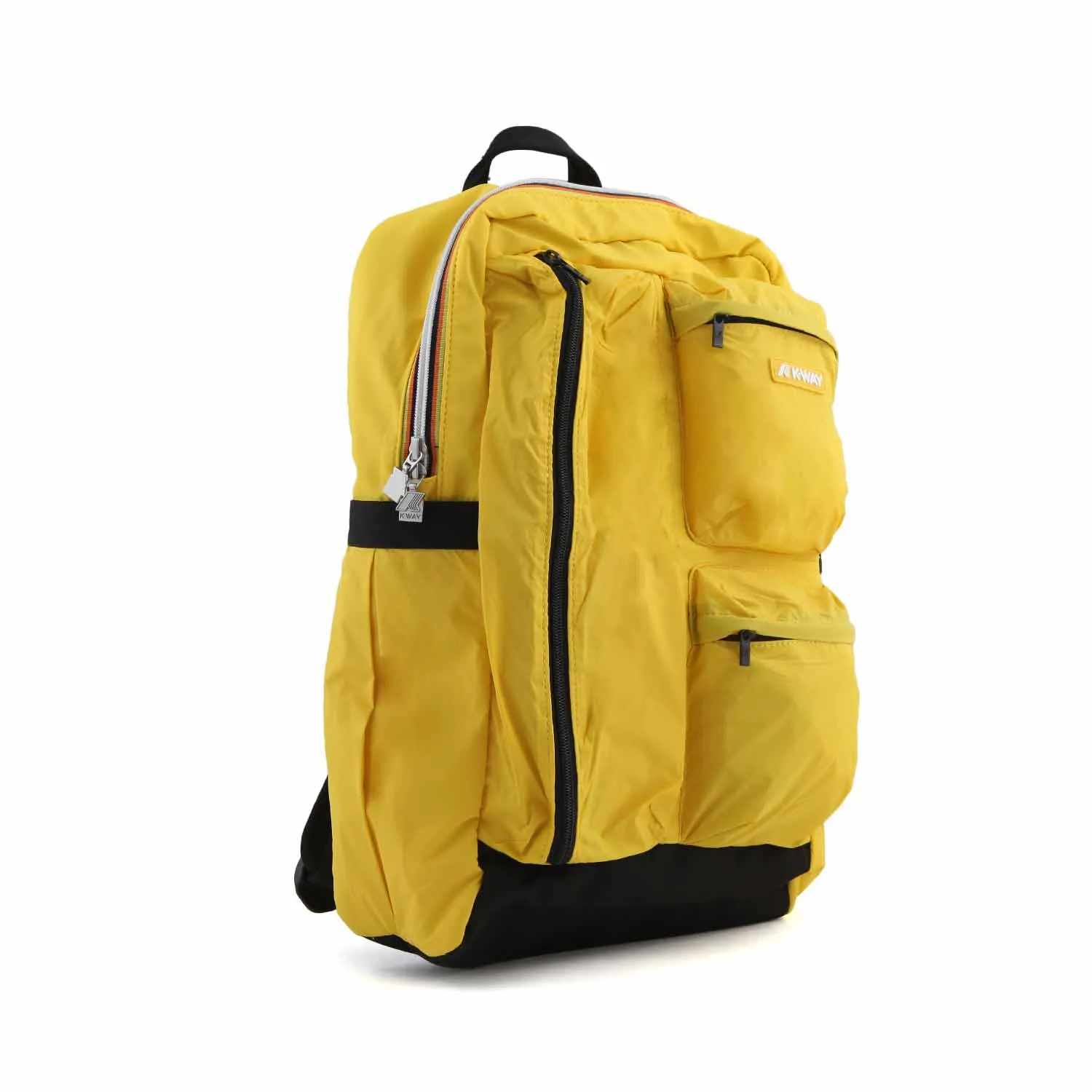 K-Way Unisex Backpack Ambert Yellow And Black