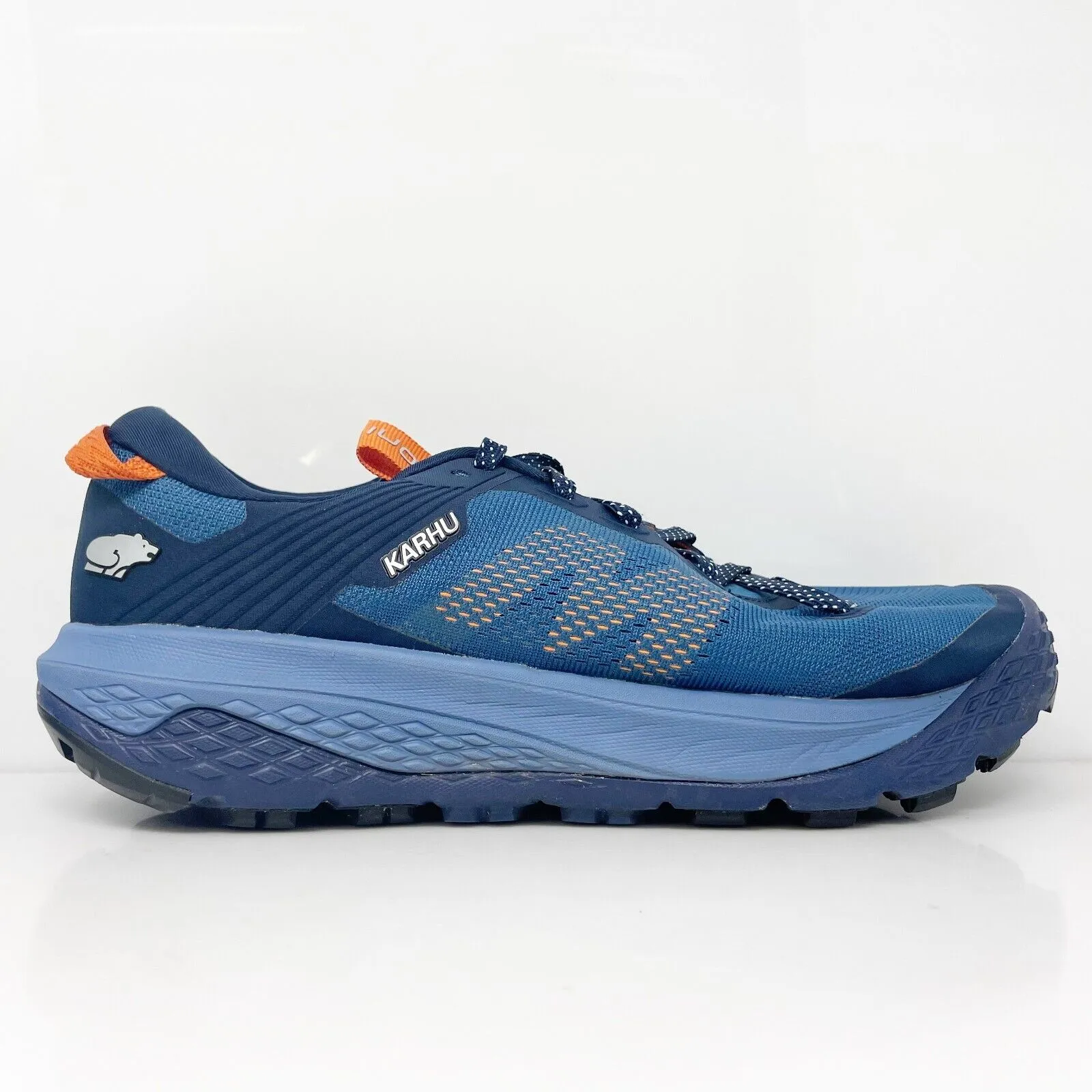 Karhu Mens Ikoni Trail 1.0 WR F100344 Blue Running Shoes Sneakers Size 11