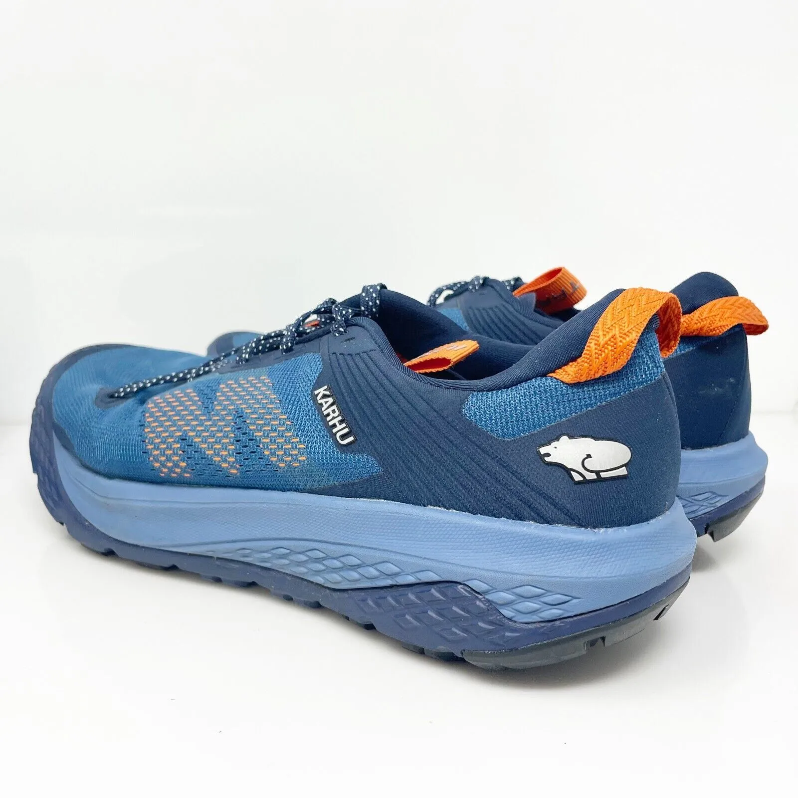 Karhu Mens Ikoni Trail 1.0 WR F100344 Blue Running Shoes Sneakers Size 11