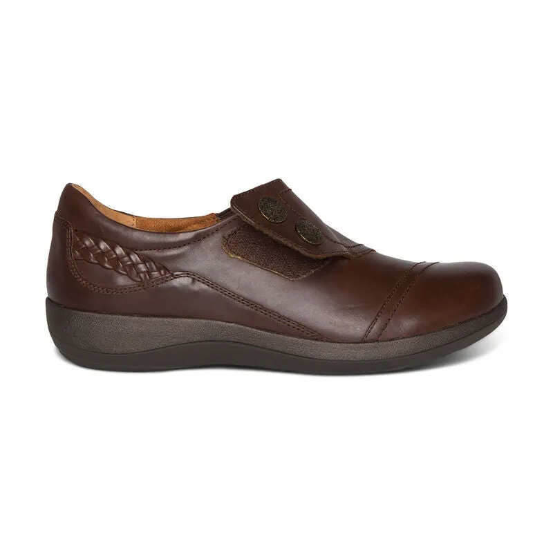  Karina Monk Loafer Wide Width in Brown  