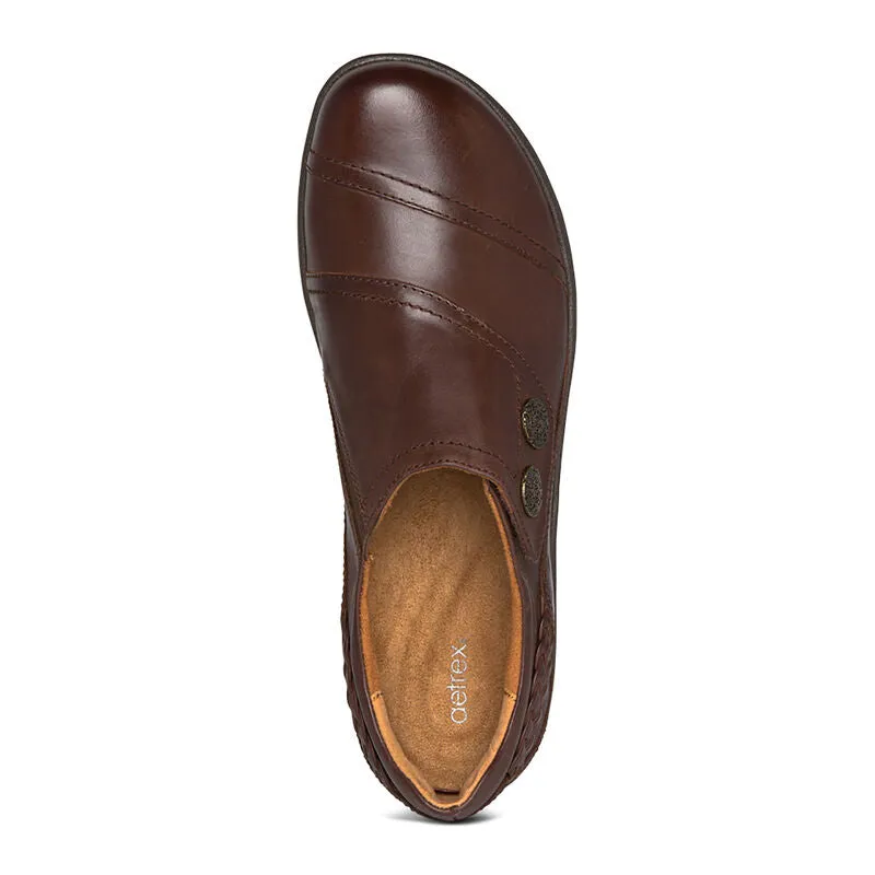  Karina Monk Loafer Wide Width in Brown  