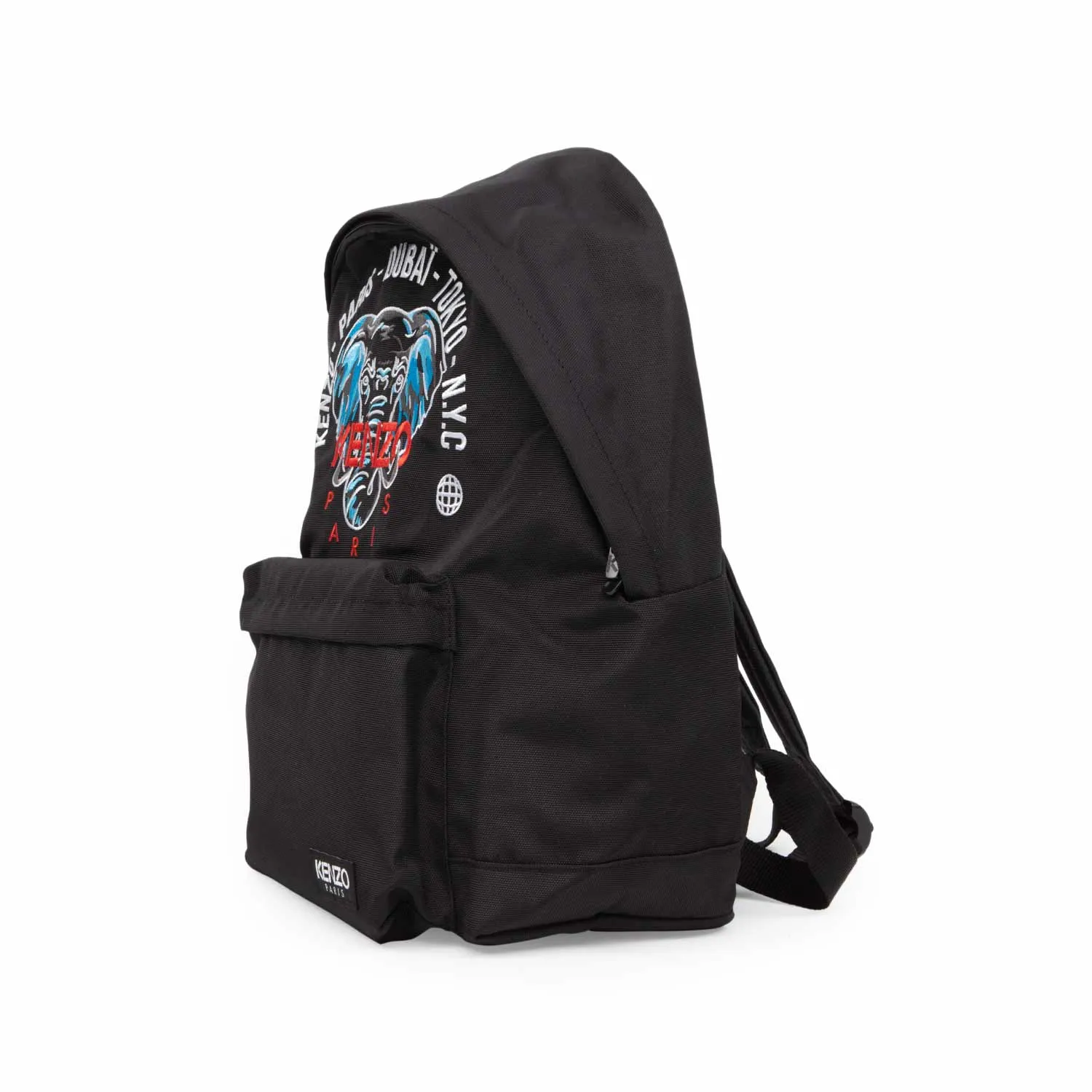 Kenzo Unisex Black Backpack With Logo