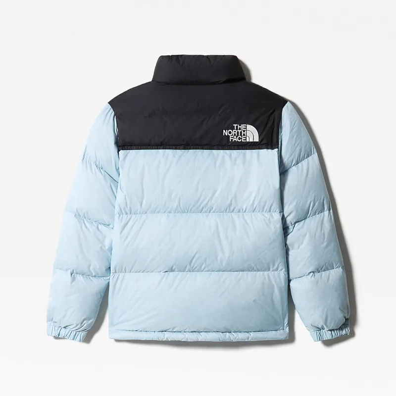 Kids 1996 Retro Nuptse Light Blue Jacket - The Puffer Jakcets