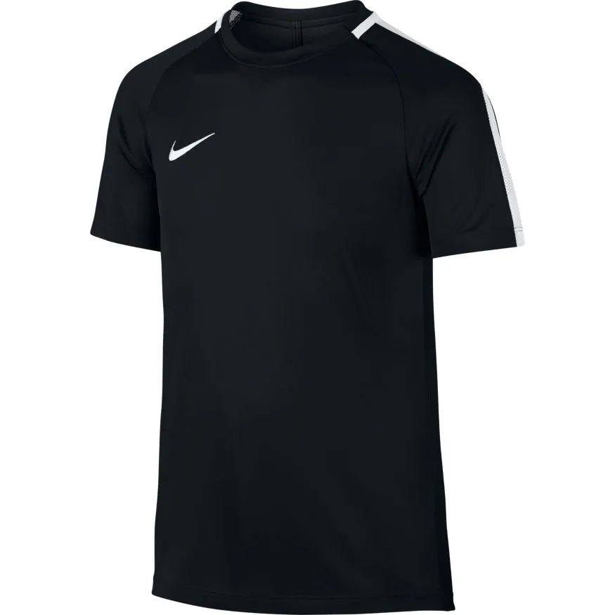KID'S NIKE DRY ACADEMY FOOTBALL TOP - BLACK