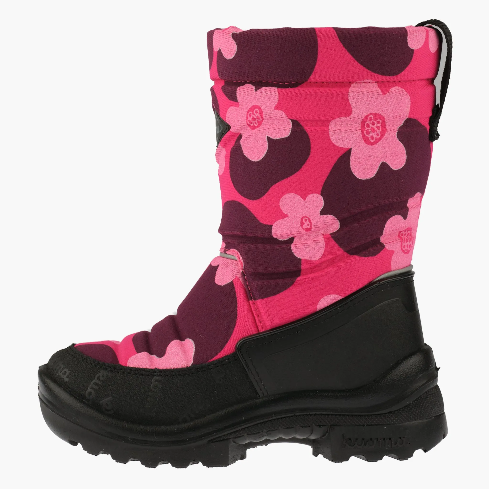 Kids winter boots Putkivarsi, Pink Flower