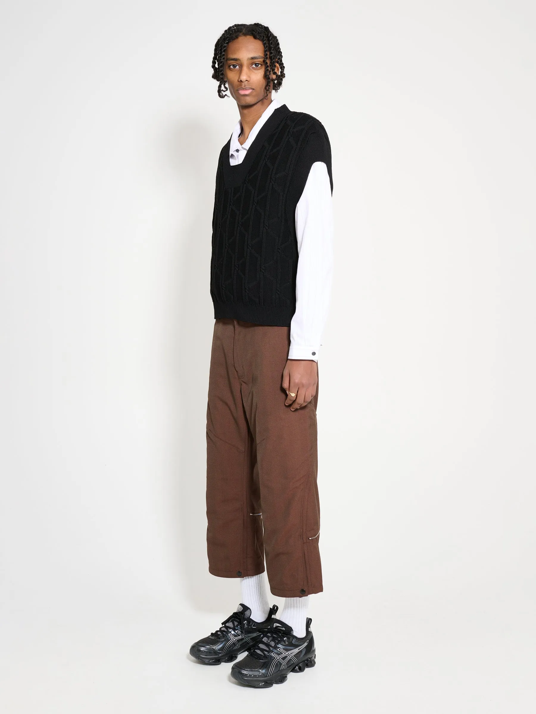 Kiko Kostadinov Tonino Utility Trouser Brown Sparrow