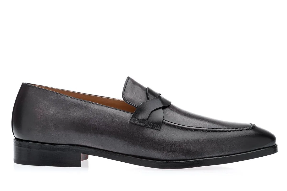 KINGMAN VINTAGE GREY LOAFERS