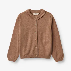 Knit Cardigan Amy - berry dust