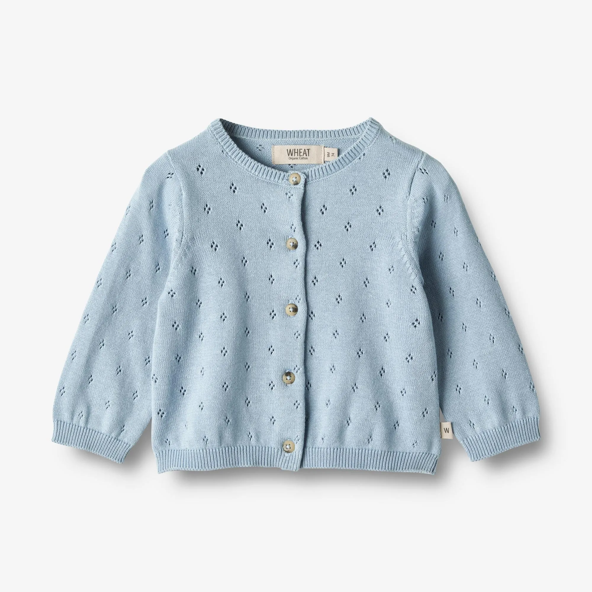 Knit Cardigan Maia | Baby - blue summer