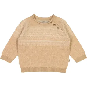 Knit Pullover Niels - cartouche melange