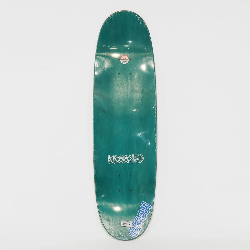 Krooked Skateboards - 9.1 Egg Alternate Moonsmile Skateboard Deck (Various Stains)
