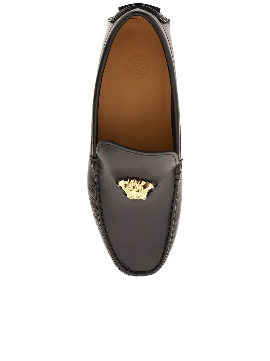 La Medusa Leather Loafers