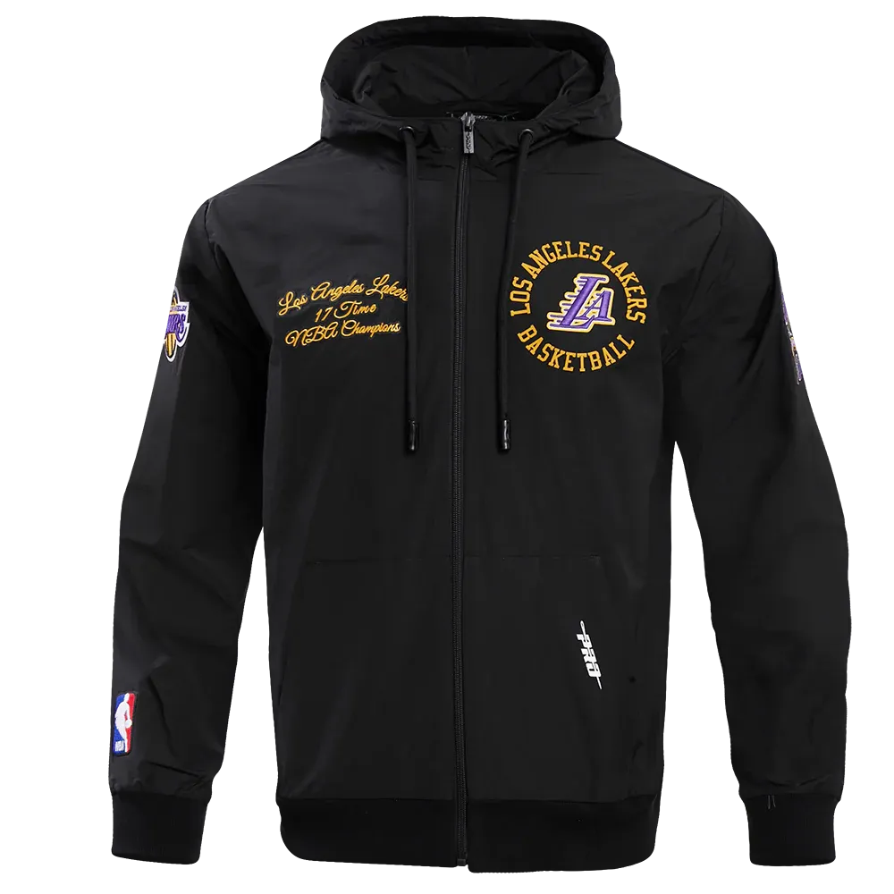 Lakers Hybrid Woven FZ Hoodie
