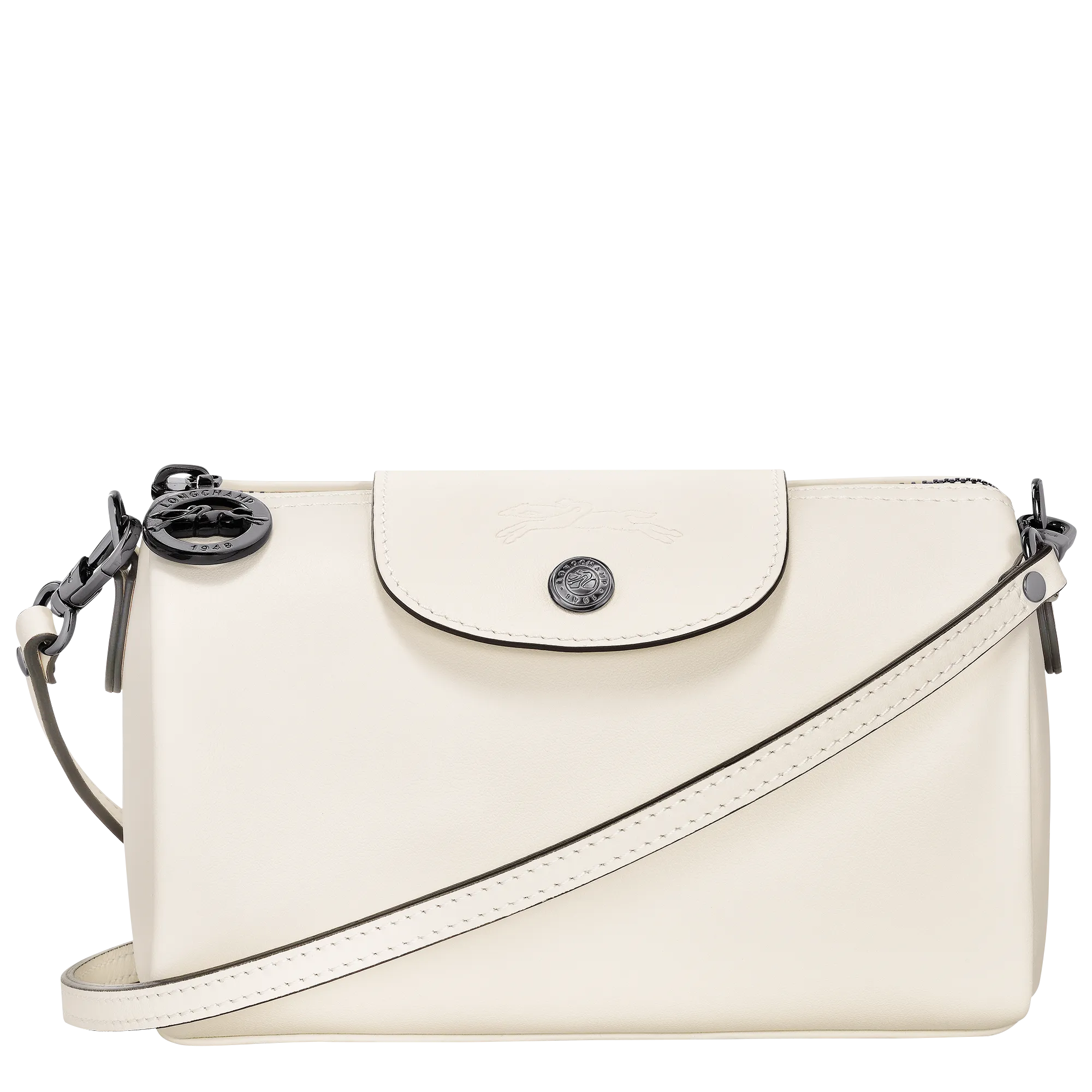 Le Pliage XTRA XS Crossbody bag Ecru - Leather