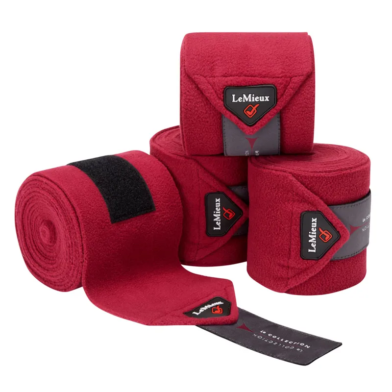 LeMieux Luxury Polo Bandages - Mulberry