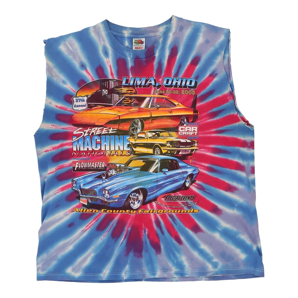 Lima, Ohio Fruit Of The Loom Nascar Vest - XL Multicoloured Cotton