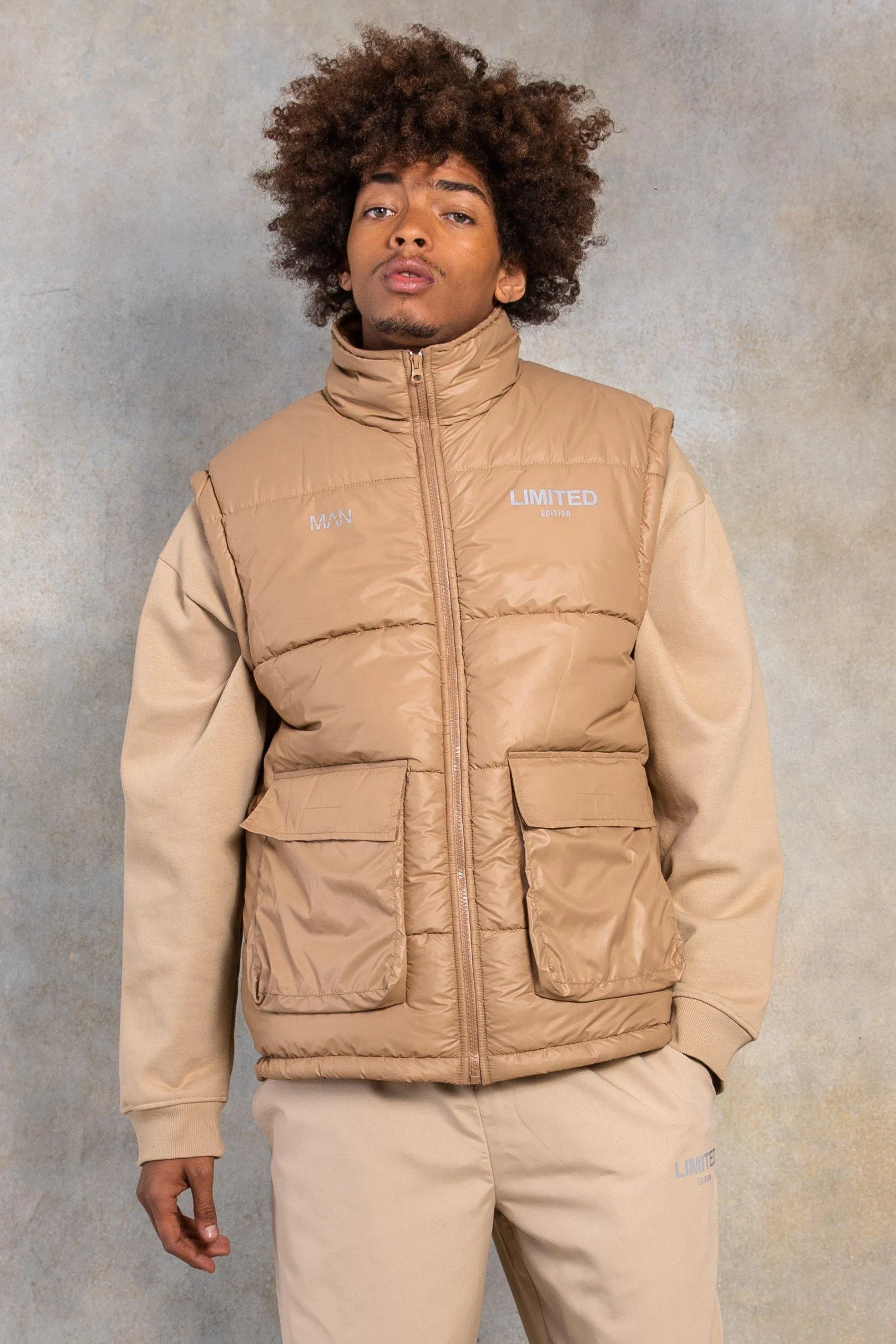 Limited Neutrals Puffer Gilet