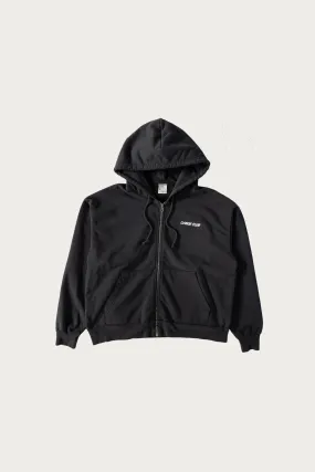 Logo Zip Hoodie - Graphite