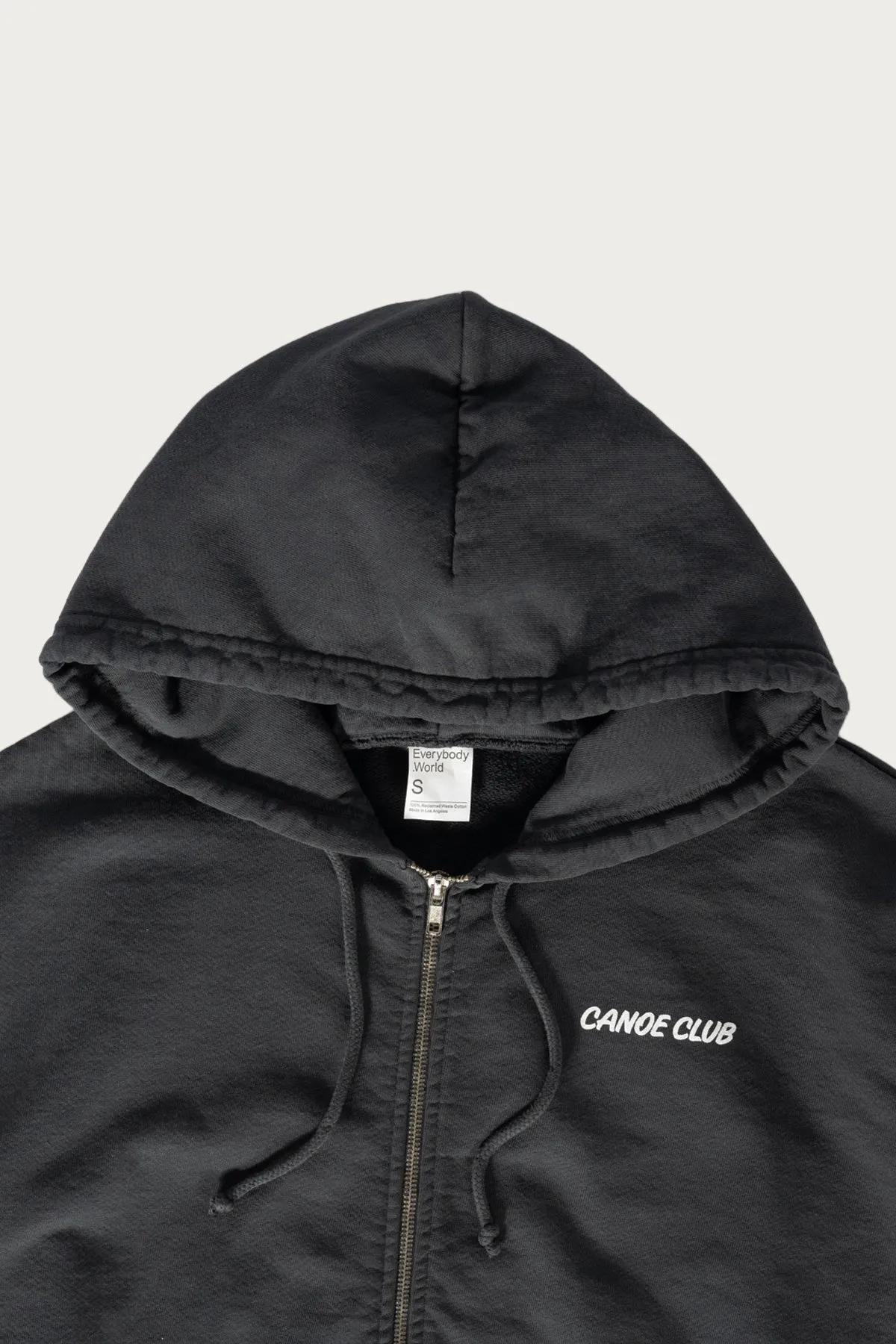 Logo Zip Hoodie - Graphite