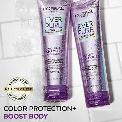 LOREAL EVERPURE VOLUME CONDITIONER 8.5OZ