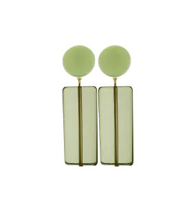 Lorena Taddei Green Earring Set