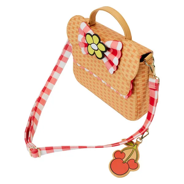 Loungefly x Disney Minnie Mouse Picnic Basket Crossbody Bag