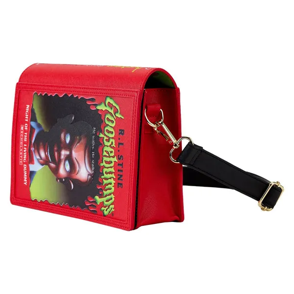 Loungefly x Goosebumps Slappy Book Cover Crossbody Bag