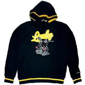 Lucky Charm Flash Hoodie (Black/Gold)