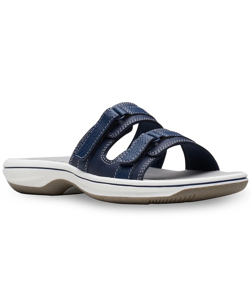 Macy's Clarks Women's Cloudsteppers Breeze Piper Comfort Slide Sandals