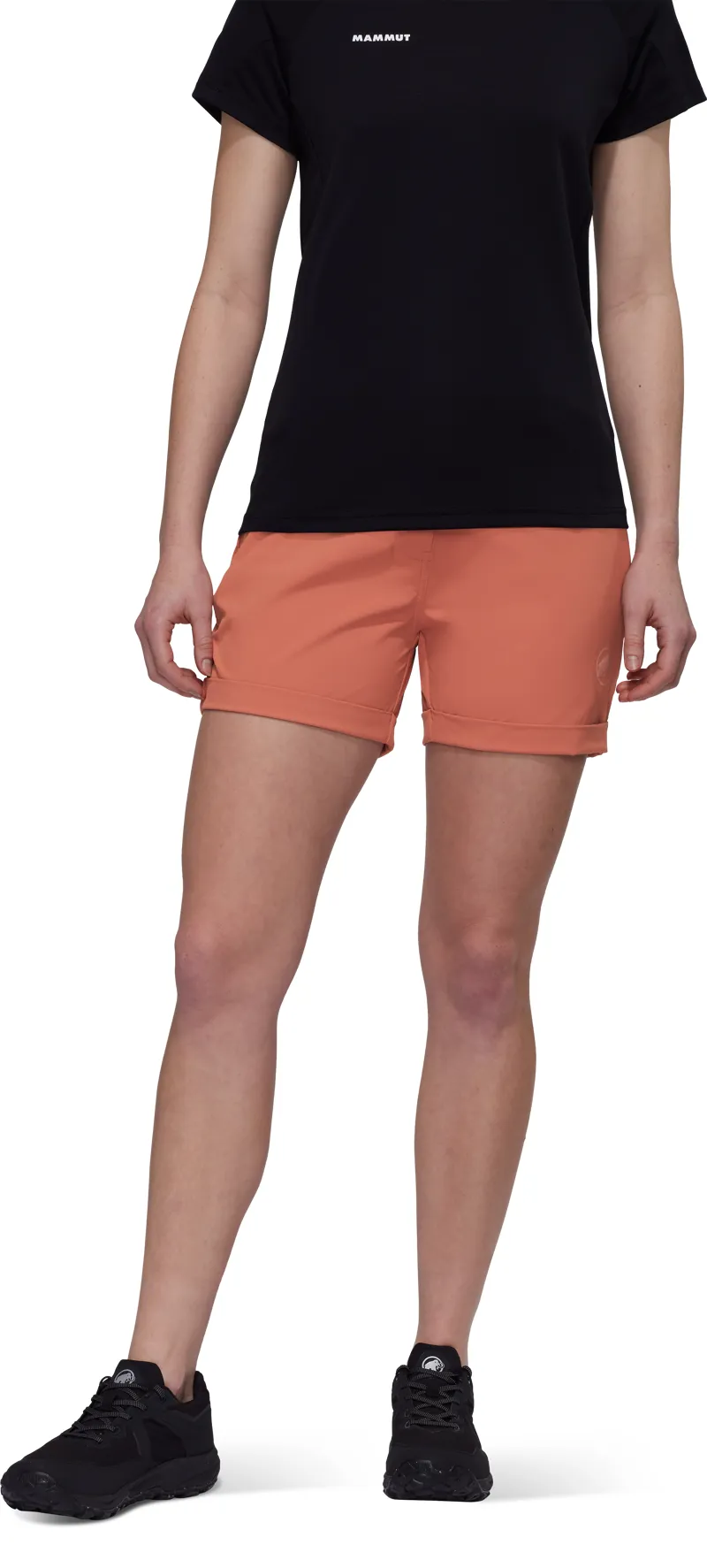 Mammut Women's Runbold Roll Cuff Shorts Brick