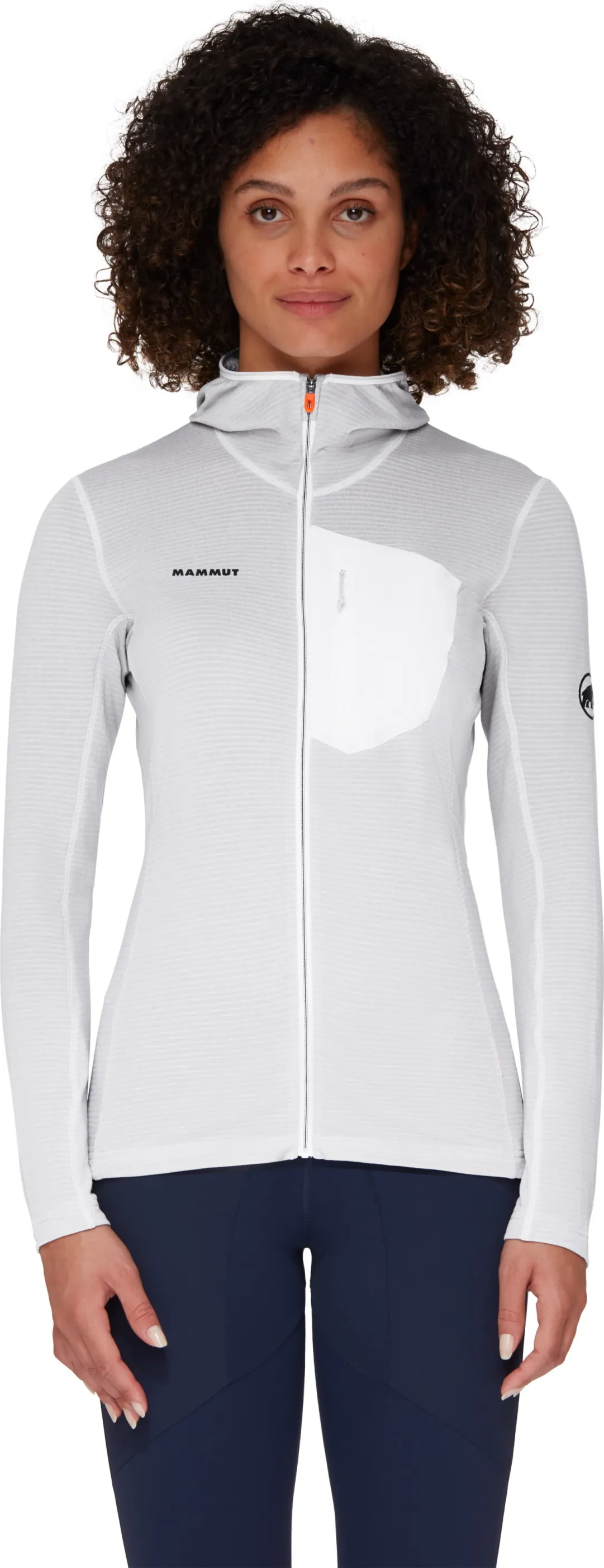 Mammut Women's Aenergy Light Midlayer Hooded Jacket White-Highway | Buy Mammut Women's Aenergy Light Midlayer Hooded J