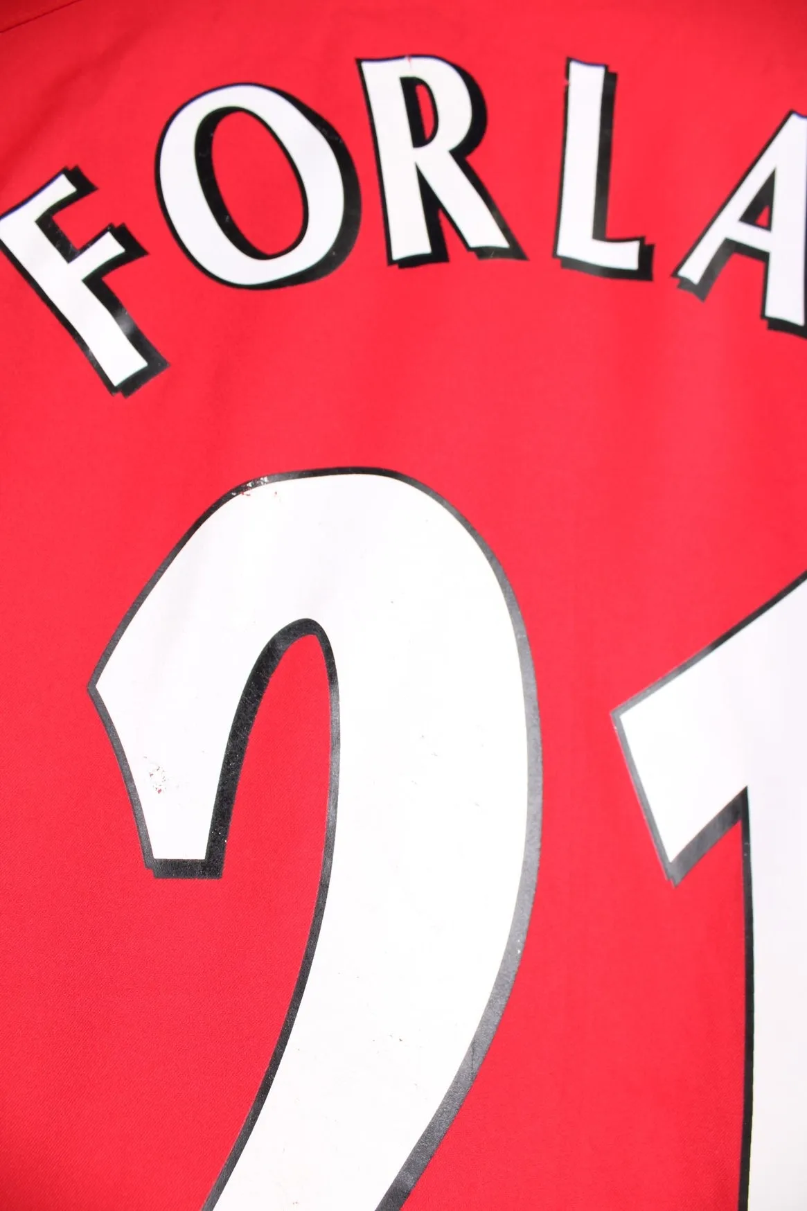 Manchester United 2002/04 Forlan Football Shirt