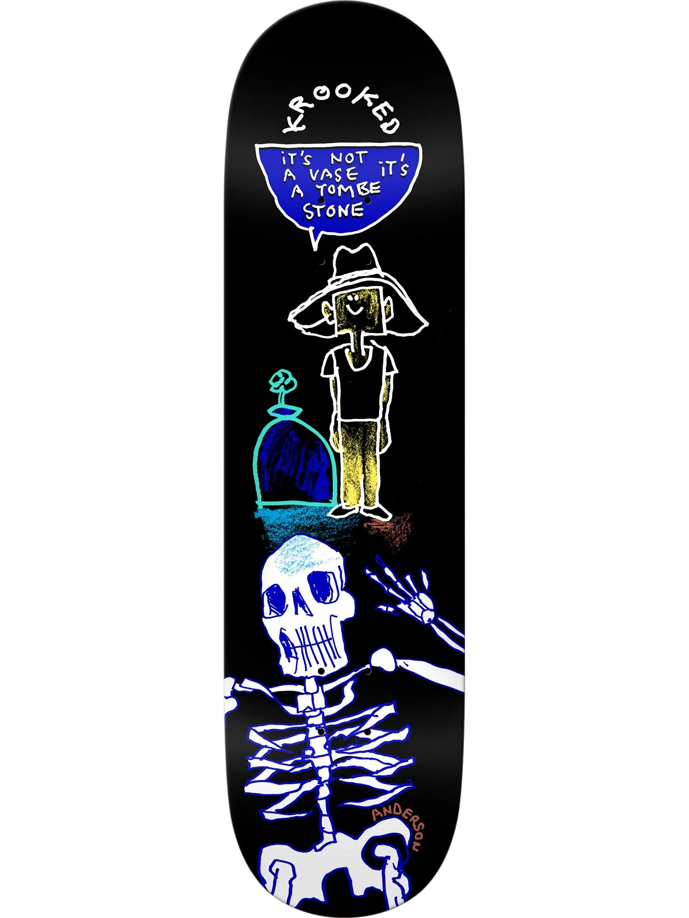 Manderson Tombe Stone 8.38 Skateboard Deck